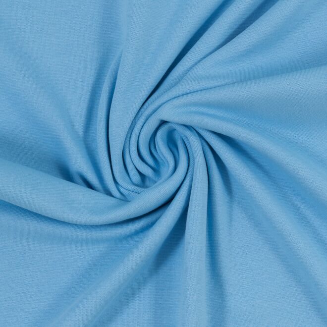 Feinstrickbündchen hellblau