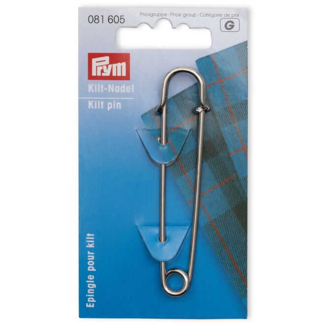 Prym Kiltnadel 76mm silber