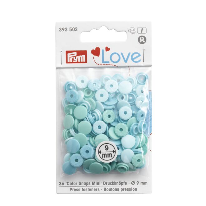 Prym Color Snaps Mini 9mm mint (