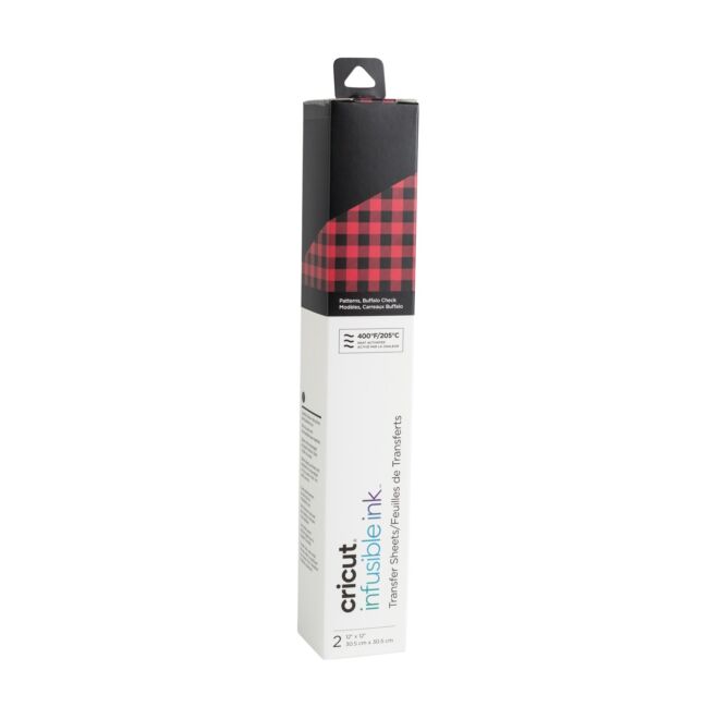 Cricut Infusible Ink Transferbogen - Buffalo Check - 2 Bogen 30,5 x 30,5 cm