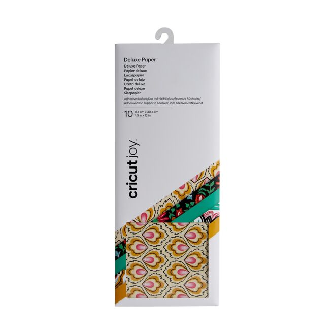 Cricut Joy Deluxe Stickerpapier 11,5x30cm - 10 Blatt (By Design)