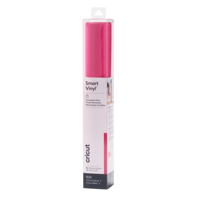 Cricut Smart Vinyl Permanent 33x91cm (Pink)