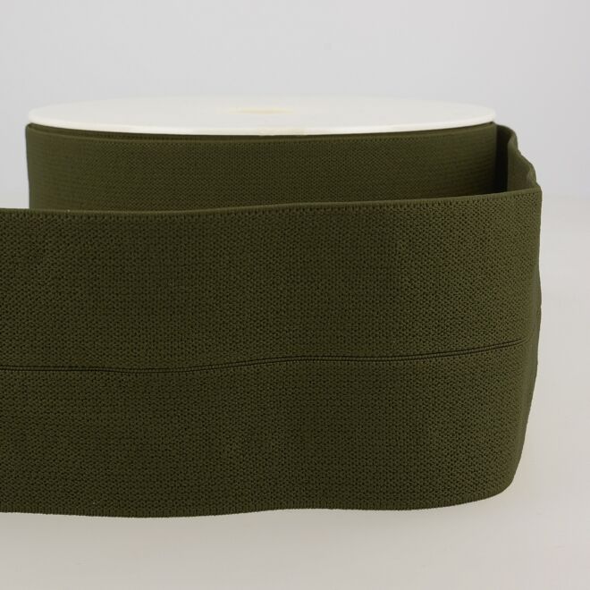 60mm Bundgummi khaki