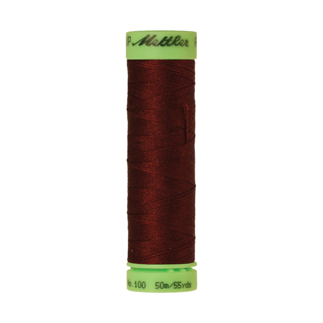 Amanda 100, 50m - Russet Brown 100% Seide von Amann Mettler
