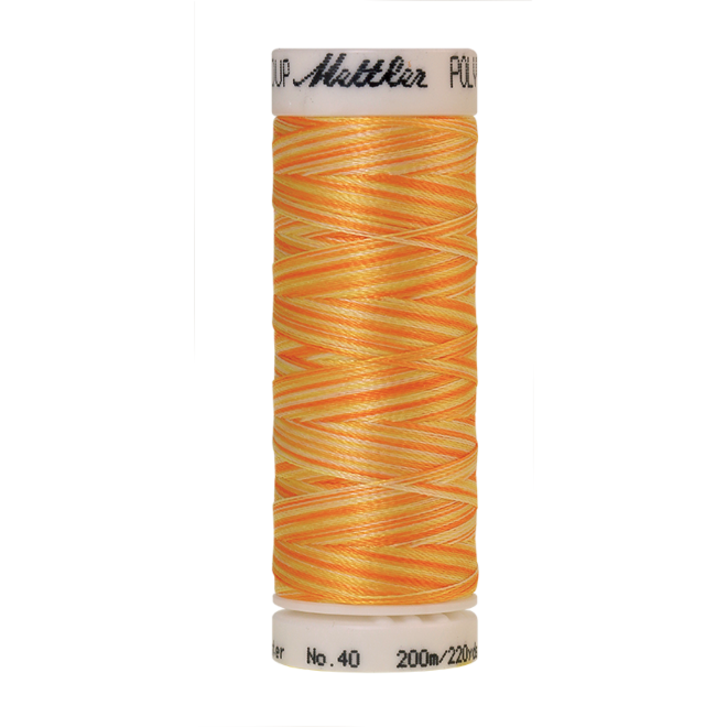 Amann Mettler Poly Sheen Multi, 200m Spule in Sunny Rays Die Multifarben harmonieren perfekt mit dem unifarbenen Poly Sheen