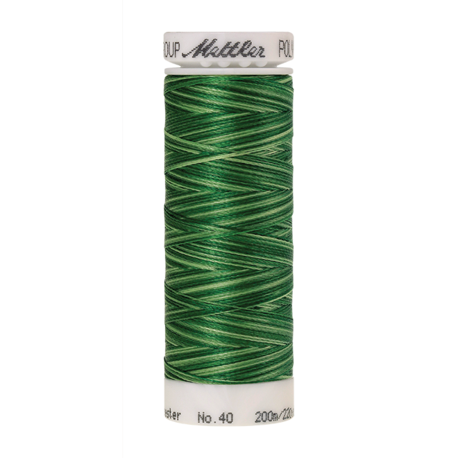 Amann Mettler Poly Sheen Multi, 200m Spule in Spring Grasses Die Multifarben harmonieren perfekt mit dem unifarbenen Poly Sheen