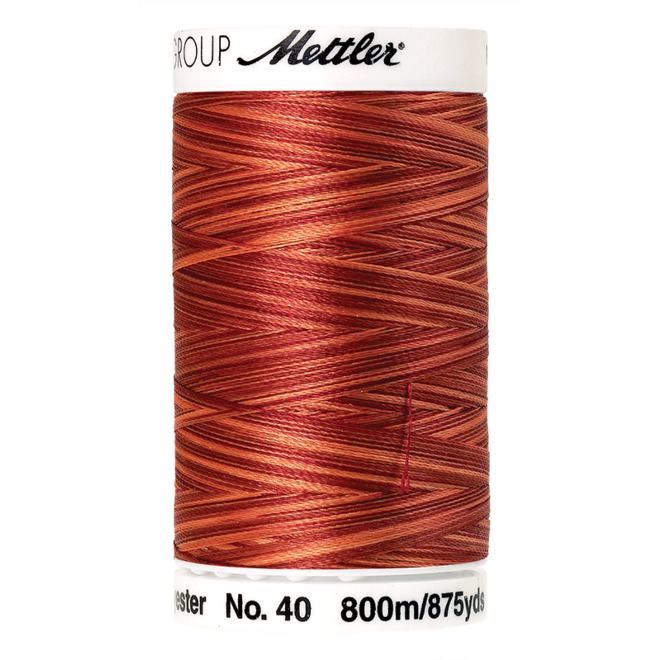 Amann Mettler Poly Sheen Multi, 800m Spule in Fire Flames Die Multifarben harmonieren perfekt mit dem unifarbenen Poly Sheen