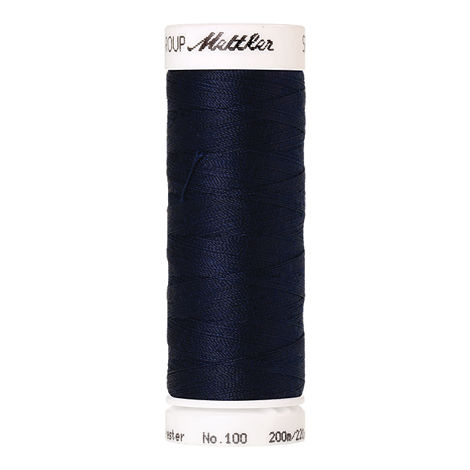 Amann Mettler Seralon 100, 200m - Navy - Allesnäher