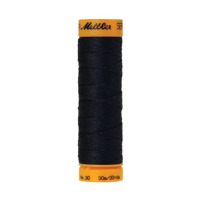 Amann Mettler Seralon 30, 30m - Dark Blue - Knopfloch- Abstepp- und Ziernahtgarn