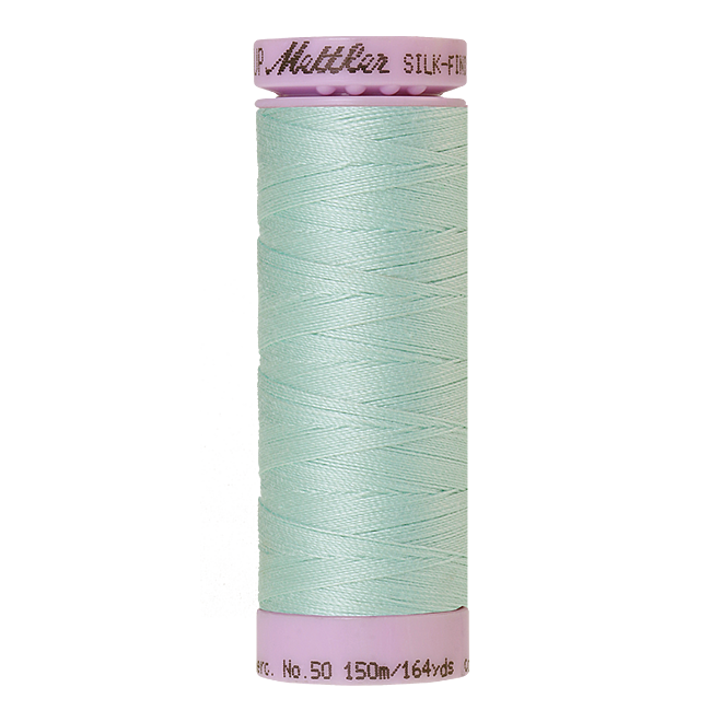 Silk-Finish Cotton 50, 150m - Mystic Ocean: Reines Baumwollgarn aus 100% langstapliger, ägyptischer Baumwollte von Amann Mettler