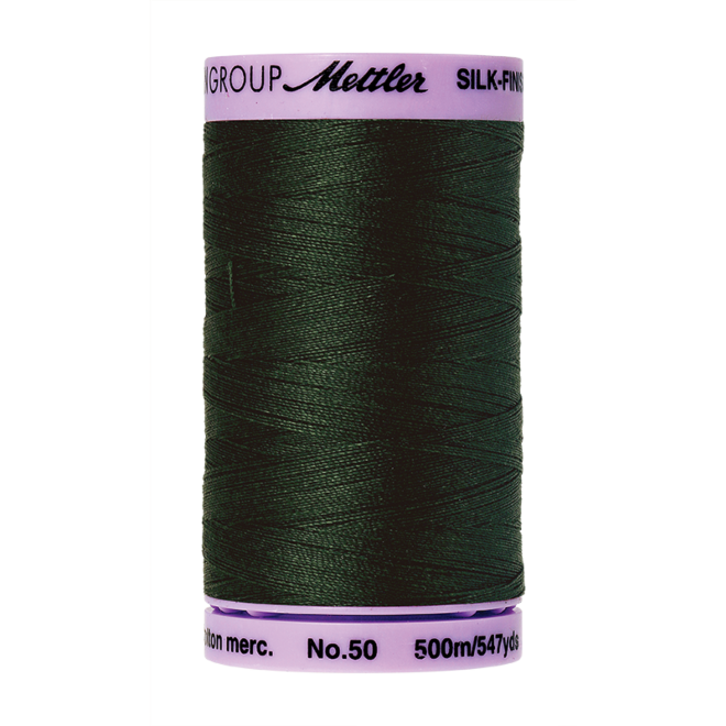 Silk-Finish Cotton 50, 500m - Enchanting Forest: Reines Baumwollgarn aus 100% langstapliger, ägyptischer Baumwollte von Amann Mettler