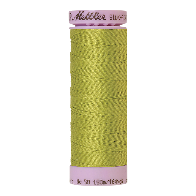 Silk-Finish Cotton 50, 150m - Tamarack: Reines Baumwollgarn aus 100% langstapliger, ägyptischer Baumwollte von Amann Mettler