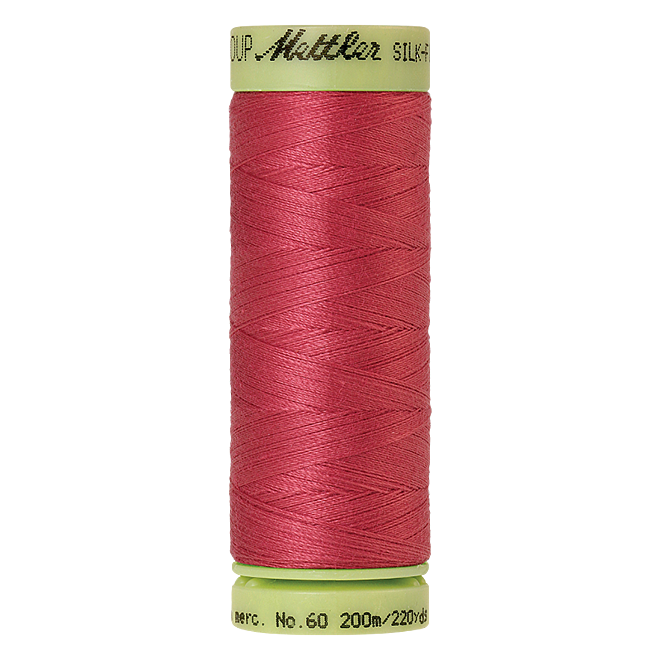 Silk-Finish Cotton 60, 200m - Blossom: Reines Baumwollgarn aus 100% langstapliger, ägyptischer Baumwollte von Amann Mettler