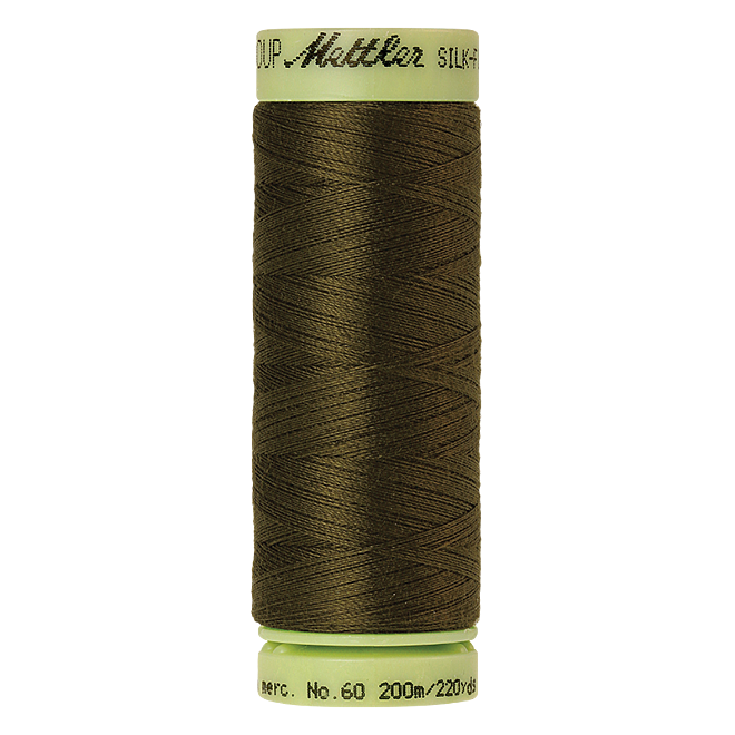 Silk-Finish Cotton 60, 200m - Golden Brown: Reines Baumwollgarn aus 100% langstapliger, ägyptischer Baumwollte von Amann Mettler