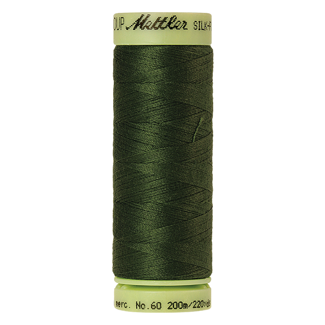 Silk-Finish Cotton 60, 200m - Cypress: Reines Baumwollgarn aus 100% langstapliger, ägyptischer Baumwollte von Amann Mettler