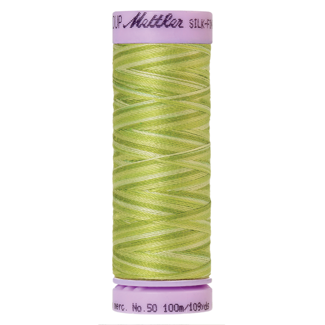Silk-Finish Multi 50, 100m - Little Spouts : Reines Baumwollgarn aus 100% langstapliger, ägyptischer Baumwollte von Amann Mettler