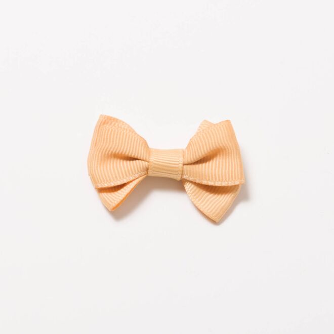 Grosgrain-Schleife Uni 4,5cm beige