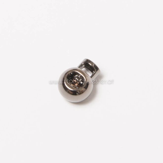 5mm Kordelstopper "Kugel" anthrazit