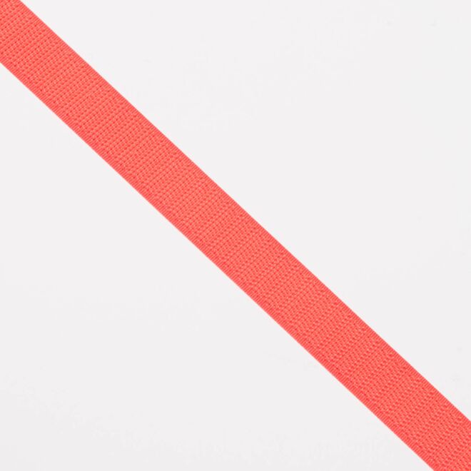 20mm Endlos-Klettverschluss "Hakenband" neonorange