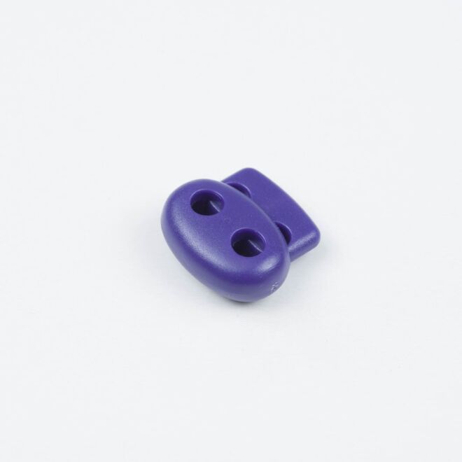 5mm Kordelstopper Duo lila 