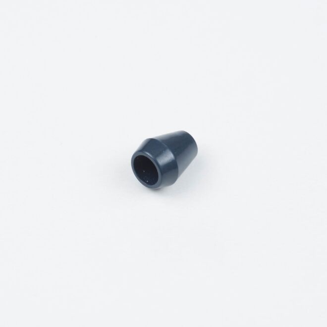4mm Kordelende Kegel dunkelblau