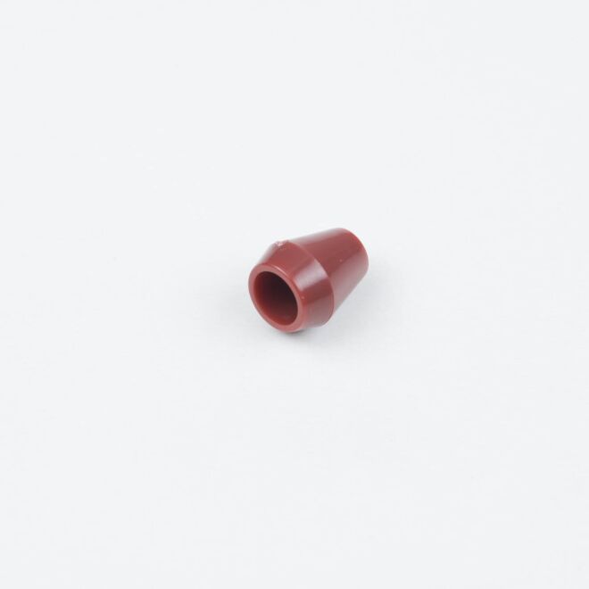 4mm Kordelende Kegel hellbraun