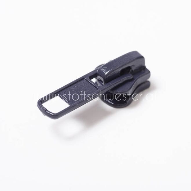 5mm PROFIL Automatik-Schieber navy (3 Stück)