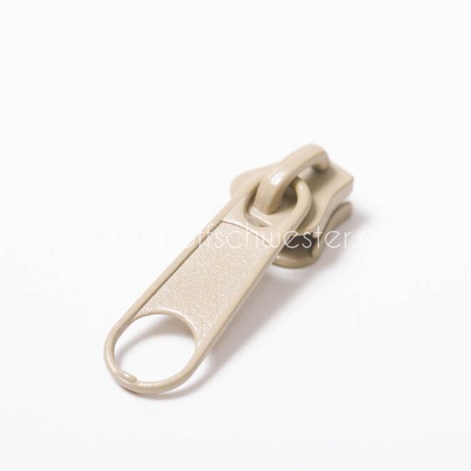 5mm PROFIL Non-Lock Schieber dunkelbeige (3 Stück)