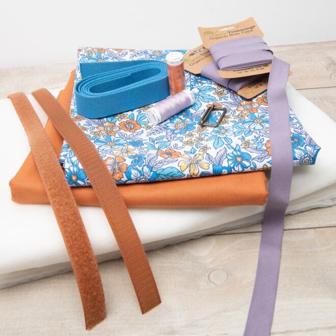 Picknickdecke Nähpaket "Blumenmeer"