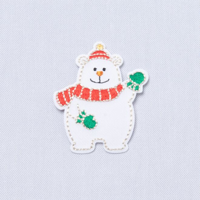 Aufbügler Eisbär