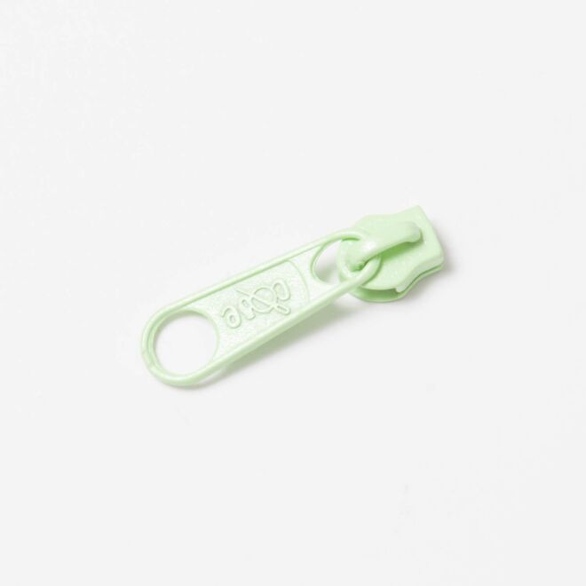 3mm Non-Lock Schieber blasses grün