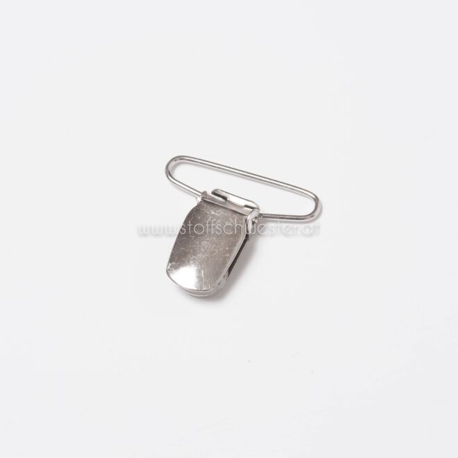 35mm Hosenträger-Clips silber