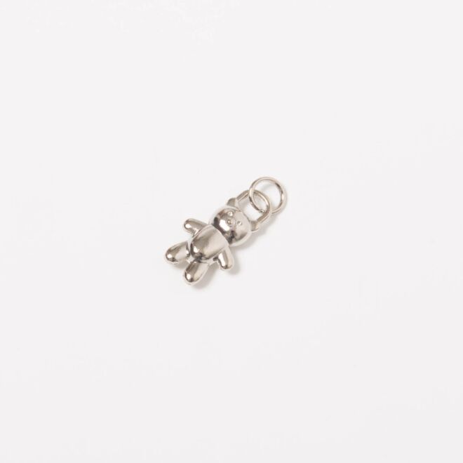 1,5cm Kleiner Bär Anhänger silber