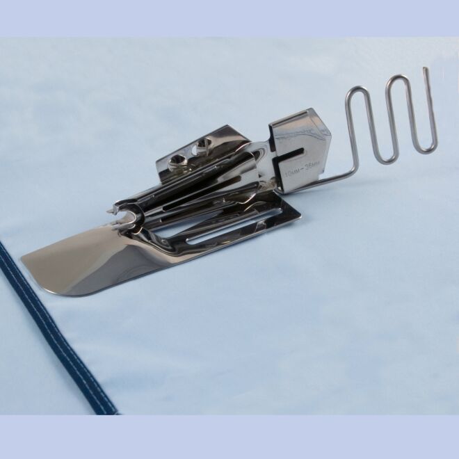 baby lock Doppelfaltschrägbinder mit Führungsrechen