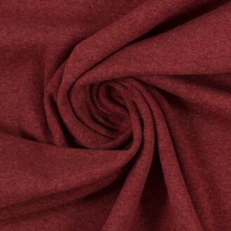 Feinstrickbündchen burgundy-meliert