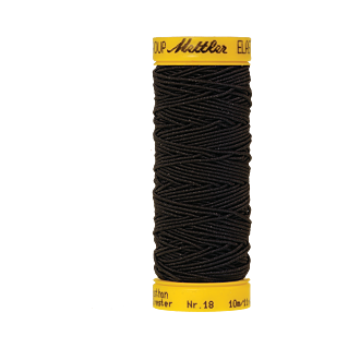 Elasticfaden 10m - Black FNr: 4000