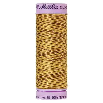 Silk-Finish Multi 50, 100m - Choco Banana FNr. 9828