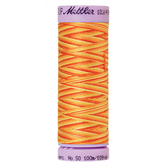 Silk-Finish Multi 50, 100m - Orange Ana FNr. 9831