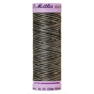 Silk-Finish Multi 50, 100m - Charcoal FNr. 9861