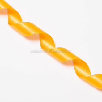 15mm Satinband gelborange