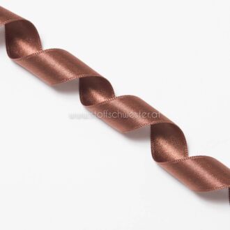 15mm Satinband schokobraun
