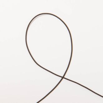 1,2mm Gummikordel schwarz
