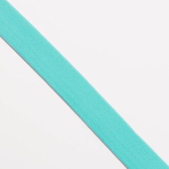 2,5cm Gummiband dunkles mint