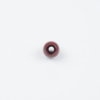 3mm Kordelende rund hellbraun