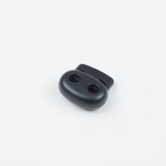 5mm Kordelstopper Duo schwarz