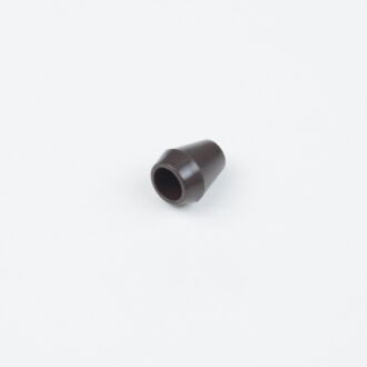 4mm Kordelende Kegel dunkelbraun