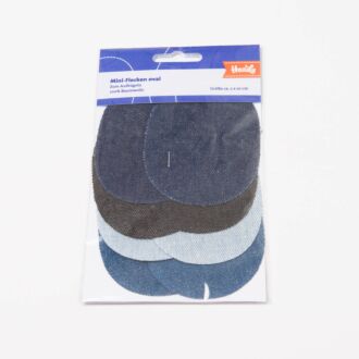 Aufbügler Mini Flicken oval jeans