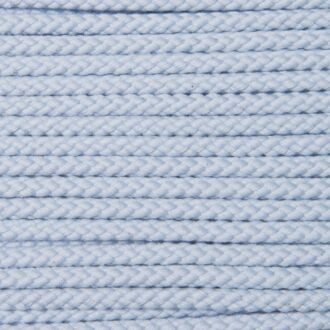 8mm Baumwollkordel blassblau