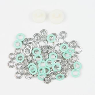 BabySnap Jersey Druckknöpfe mint
