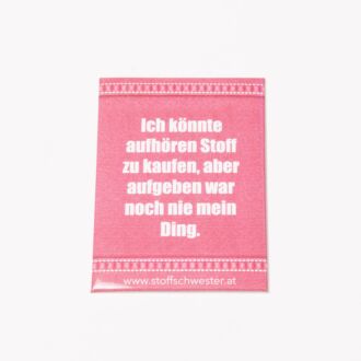 Stoffschwester-Magnet